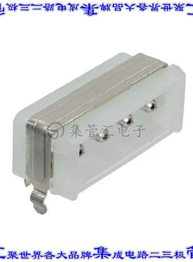 174552-1 针座连接器4POS接头5.08mm公形插针通孔直角锡