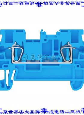 REB-A2A-BU 端子块连接器2POS馈通式4.2mm蓝色14-26AWG