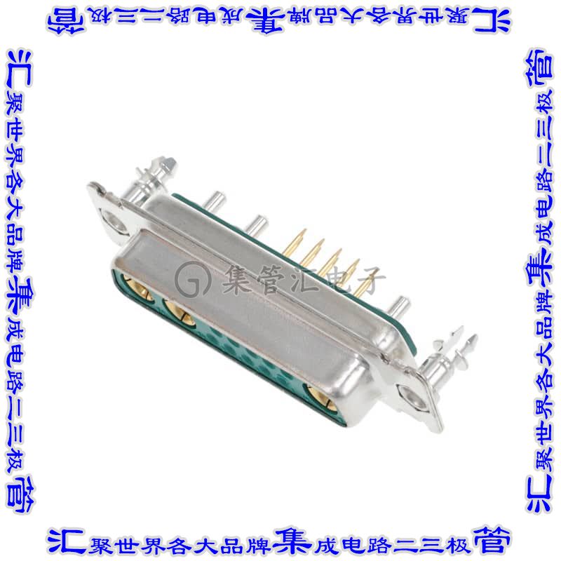 DBO13W3S300G30LF 连接器13(10+3电源)插座母插口2排D-Sub组合式