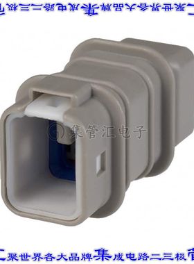 05T-JWPF-HHLE-D 矩形连接器外壳5POS插头2排2mm公形引脚灰色自由