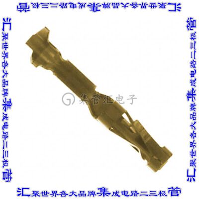 104481-8 连接器触点触头插口28-32AWG压接镀金