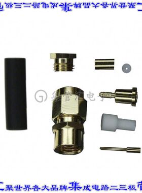 132193 同轴连接器SMA插头公引脚焊接50欧姆自由悬挂