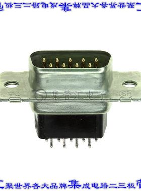 205733-1 连接器9POS插头公引脚2排D-Sub通孔