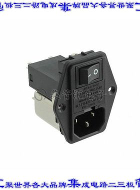 06SB3M 电源接入连接器3POS插座公插片模块IEC320-C14面板安装法