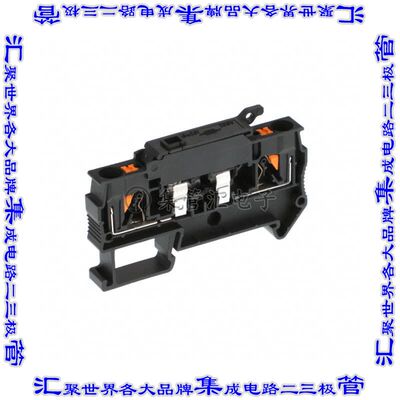 3270197 端子块连接器2POS断连8.2mm黑色10-24AWG