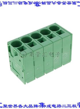 1735901 线对板连接器5POS接线端子1mm通孔垂直带板