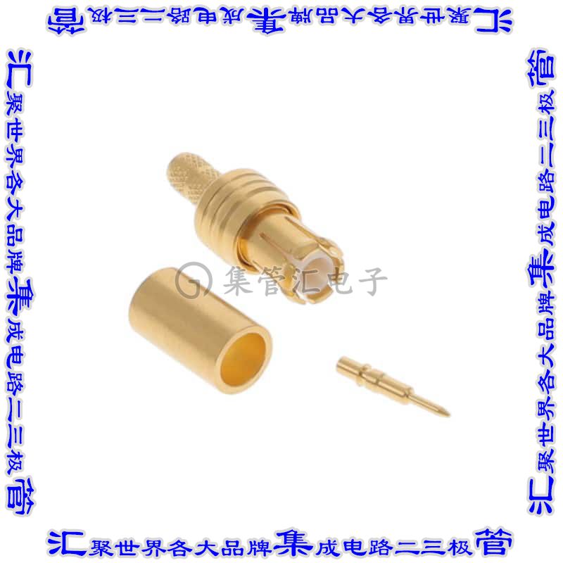 11_MCX-50-2-16/111_NH 同轴连接器MCX插头公引脚压接50欧姆自由