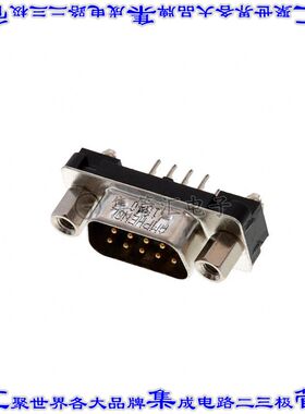 L777TSEG09POL2RM8 连接器9POS插头公引脚2排D-Sub通孔