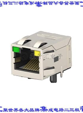 2337992-3 接插件连接器CONN JACK 1PORT 100 BASE-T PCB