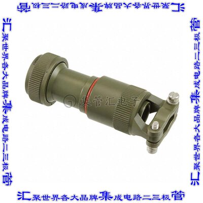 M85049/1813W03 接插件连接器CONN BACKSH W/CLMP SZ13 OLIV M18