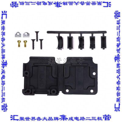 5207908-7 连接器25POS铰链后壳90度180度无屏蔽黑色