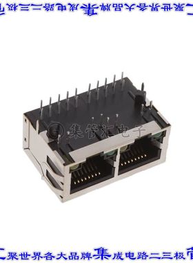 MTJG-2-88TX1-FSD-PG-LH-NRSP-M47C 接插件连接器GANGED 2 POSITI