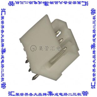 292132 针座连接器3POS接头2mm公形插针通孔直针锡