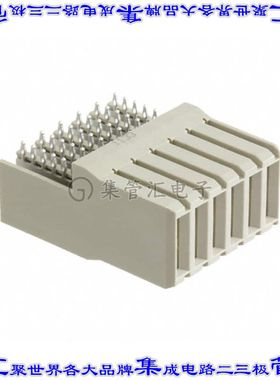 120943-4 背板连接器6POS插座母形通孔直角天然色