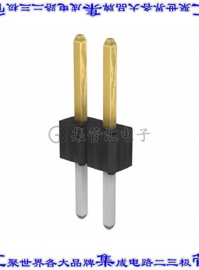 68031-102HLF 针座连接器2POS接头2.54mm公形插针通孔直针镀金