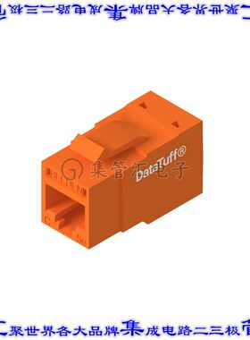 RV5IJ2UOR-B24 接插件连接器INDUS REVCONN CAT5E JACK ORANG