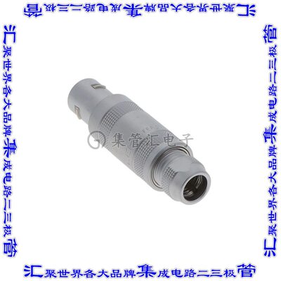 FFA.1S.306.CLAC62 圆形连接器6POS插头母插口焊杯镀金自由悬挂