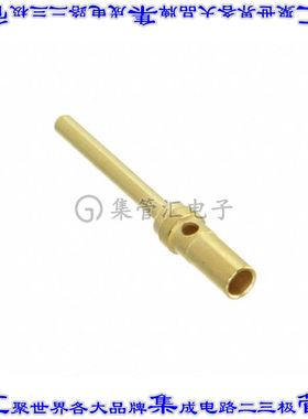 1218266-1 连接器触点触头公形引脚18AWG压接镀金