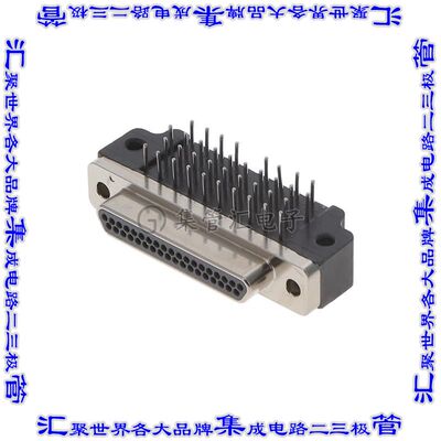 MDM-37PCBR-L56-A174-F222 连接器37POS插头公引脚2排D-TYPE型面