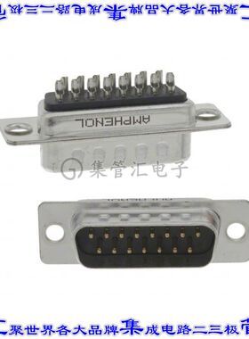 G17S1510110EU 连接器15POS插头公引脚2排D-Sub自由悬挂