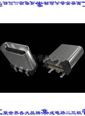 10157529-00111LF 连接器USB TYPE-C插座24POS USB 3.0表面安装通