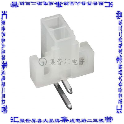 1586043-2 针座连接器2POS接头2排公形插针通孔直角锡