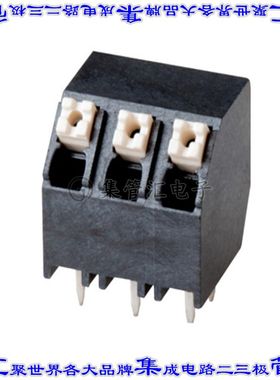 TBLH13-500-06BK 线对板连接器6POS接线端子5mm通孔成角度