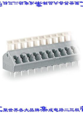 256-412 线对板连接器12POS接线端子5.08mm通孔45角度带板