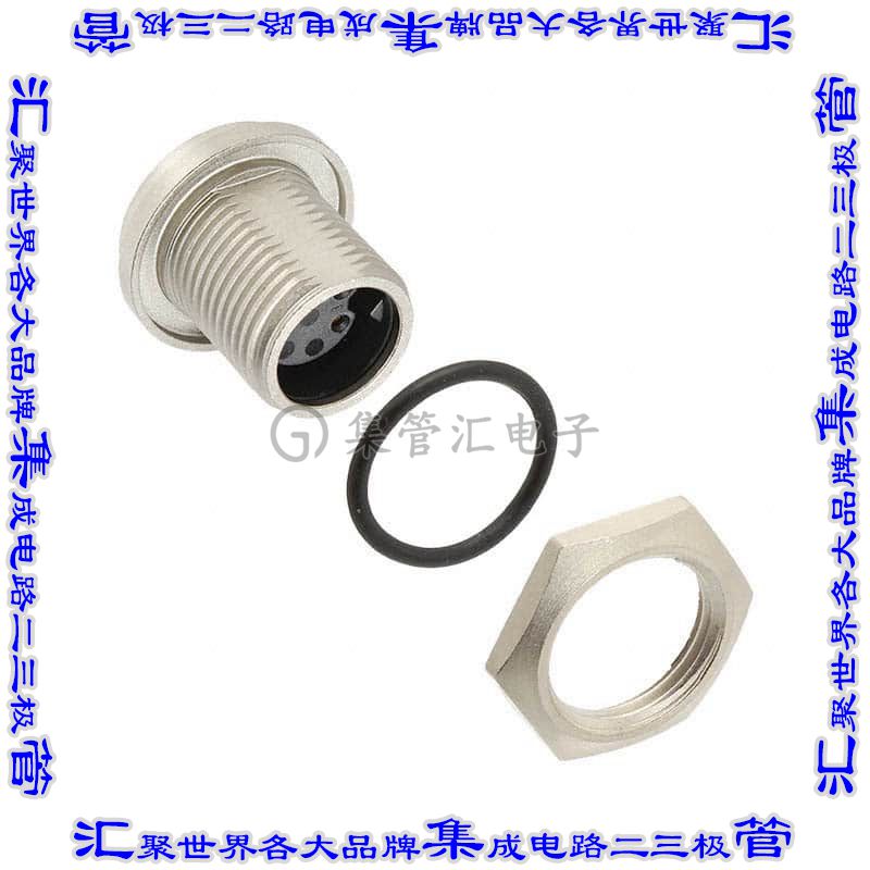 SF7282-3SG-3ES 圆形连接器3POS插座母插口焊杯镀金面板安装