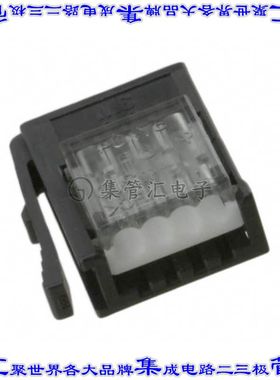 37104-2206-000 FL 100 矩形连接器4POS插头2mm公引脚黑色IDC镀金