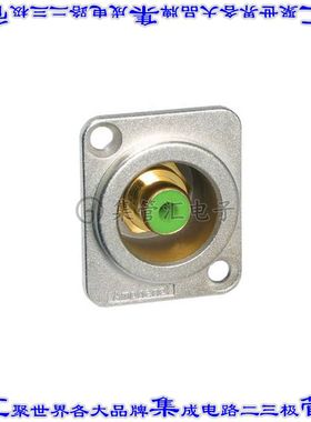 ACJD-GRN 接插件连接器CONN RCA JACK CHASIS MOUNT GREEN
