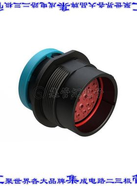 AHDP04-24-29PR-BRA 圆形连接器29POS插座外壳用于公插针黑色面板