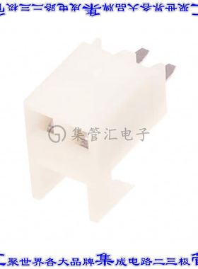 22022025 0022022025针座连接器2POS插座2.54mm母形插口通孔直针