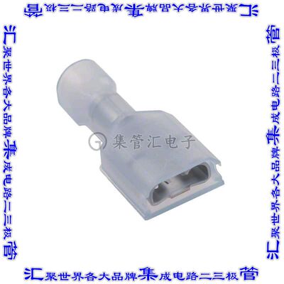 3-520117-2 快速连接器端子母头6.35mm压接14-16AWG
