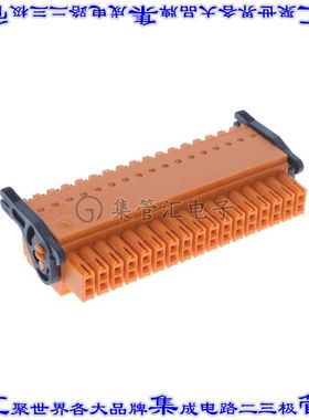 1278200000 端子块连接器34POS插头母插口2排3.5mm橙色自由悬挂