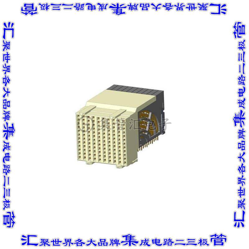 10148773-101LF 背板连接器120POS插座母插口12排2mm板边缘通孔直