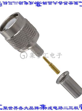 CPMCTNC-1 同轴连接器TNC插头公引脚压接焊接50欧姆自由悬挂