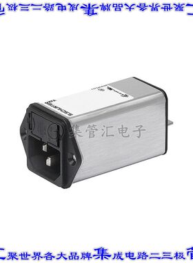 4301.8052 电源接入连接器3POS插座公插片模块IEC320-C14面板安装