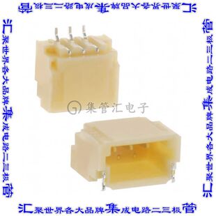 针座连接器3POS接头1mm公形插针表贴SMD锡 SRSS SM03B
