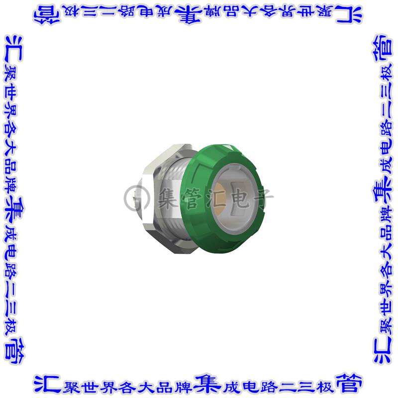 G11MC7-P05LJG0-0050 圆形连接器5POS插座母插口焊杯镀金面板安装