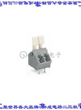 256-407/333-000 线对板连接器7POS接线端子5.08mm通孔45角度带板