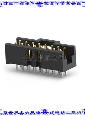 2-2823408-4 针座连接器24POS接头2排2mm公形插针通孔直针镀金