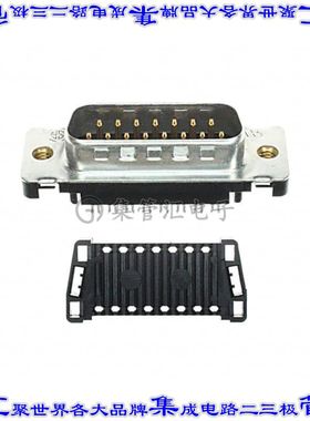 1658608-3 连接器15POS插头公引脚2排D-Sub自由悬挂