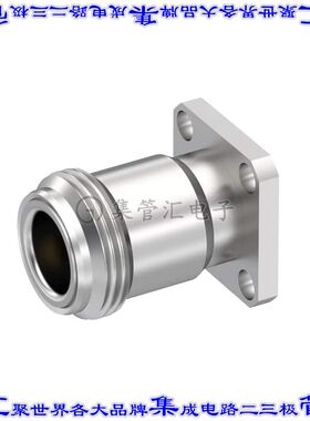 R161418000 同轴连接器N型插孔母形插口焊杯50欧姆面板安装通孔
