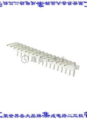 1-640453-6 针座连接器16POS接头2.54mm公形插针通孔直角锡