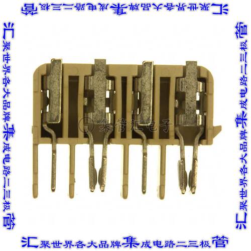 2058703-2 接插件连接器CONN SSL RCPT & BLADE 4POS 4MM