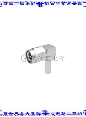 R124172120 同轴连接器SMA插头公引脚压接50欧姆自由悬挂直角