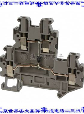 3046650 端子块连接器4POS馈通式5.2mm灰色12-26AWG