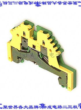 1016200000 端子块连接器2POS接地地面5.1mm绿色黄色12-26AWG