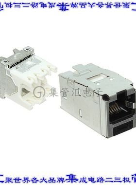 CJSK6X88TGOR 接插件连接器MINI-COM KEYED MODULE, CAT 6A, S
